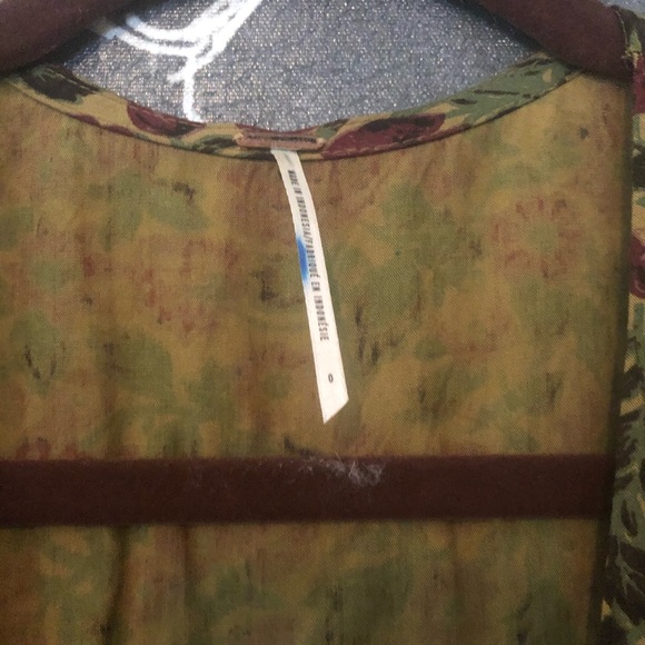 Free people tie front romper - Picture 3 of 3